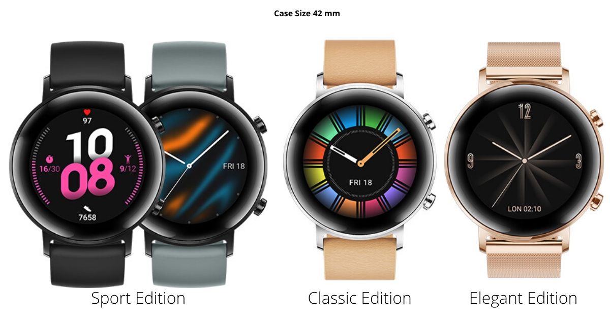 Huawei GT 2 Edition Images Case Size 42 mm