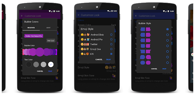 9. Textra - free emoji app