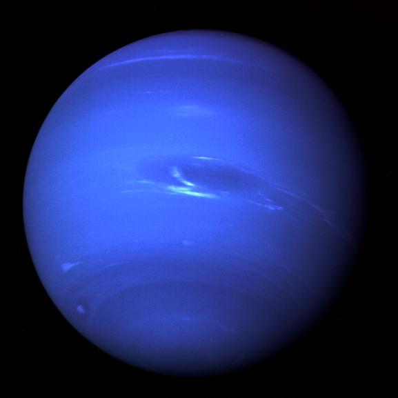 Picture of Neptune by Voyager 2 camera