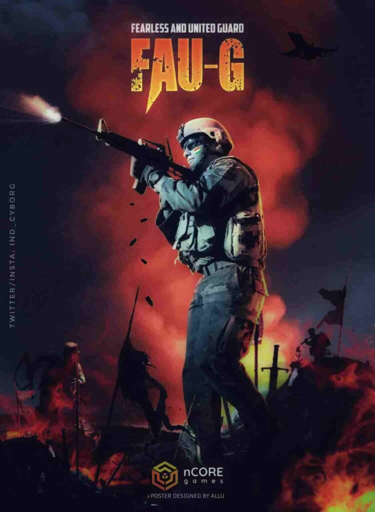 FAUG game first look - fan art work